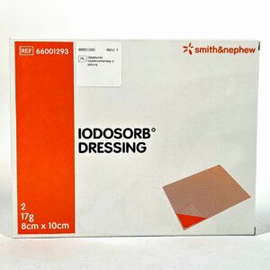 Йодосорб превръзка 17g 8* 10cm 1бр. превръзка с йод